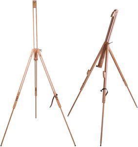 Caballete Triangular de Alta Calidad para Pintura, Caballete de Madera Plegable, Venta al por Mayor de Fábrica, Personalizable - Product Image 4