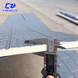 <span class=keywords><strong>Pannelli</strong></span> 3D per Pareti, <span class=keywords><strong>Pannelli</strong></span> Isolanti in Schiuma PU, Pannello Sandwich da 16MM per Case Prefabbricate Esterne - Product Image 6