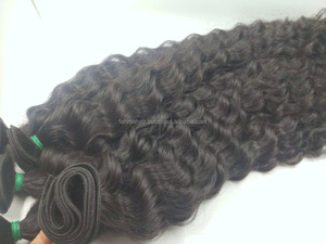 Extensiones de Cabello Humano Remy Virgen 100% Natural, Color Natural, Rizado, Trama Larga, Grado 6A-10A, Longitud de 8 a 32 Pulgadas - Product Image 2