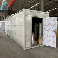 Station d'épuration préfabriquée et emballée, système MBR 50 m³/jour pour l'équipement de traitement de la teinture et de l'impression textile
