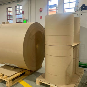 Papel Kraft MG Sin Blanquear 100% Reciclado Ecológico de la Marca Carte Dozio Hecho en Italia, 120 g/m², Compatible con Impresión, Papel para Regalos y Manualidades - Product Image 1