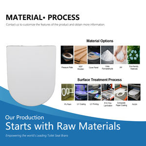 مقعد مرحاض وردي ساحر سهل التركيب للأطفال والكبار مقعد حمام للحمامات المنزلية الحديثة - Product Image 3