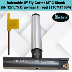 Assorts Fly Cutter MT-3 M12X1.75 TCMT1604 Single Flute For Cnc <b>Machining</b> Center - Product Image 2