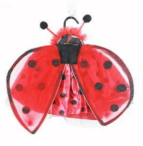 PARTYMENT Ailes <span class=keywords><strong>de</strong></span> Coccinelle pour Halloween, Accessoires <span class=keywords><strong>de</strong></span> Performance COS pour Fêtes et Mascarades - Product Image 3
