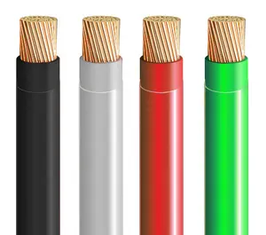 10 12 14 Awg Cable Electrical Copper Conductor Pvc Insulated Nylon Sheathed Cable Thw Thwn Thhn Wire