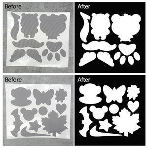 WBG Reflective Ripstop Nylon <b>Fabric</b> Stick-On <b>Tape</b> Self Adhesive <b>Repair</b> Patch Reflector Tent Down Jacket <b>Repair</b> Patches - Product Image 2