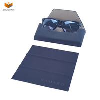 Vente en gros d'usine de lunettes de soleil de voyage de luxe imprimées avec logo personnalisé de haute qualité boîte d'emballage rigide étui à lunettes
