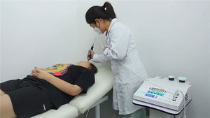 Both 1mhz and 3mhz Ultrasonido Face and Body <strong>Physiotherapy</strong> Massage Equipment - Product Image 2