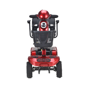 X-08 Four-Wheeled Electric <b>Mobility</b> <b>Scooter</b> 24V 20AH Red Aluminum Alloy <b>For</b> Elderly And Disabled With Cargo Box - Product Image 1