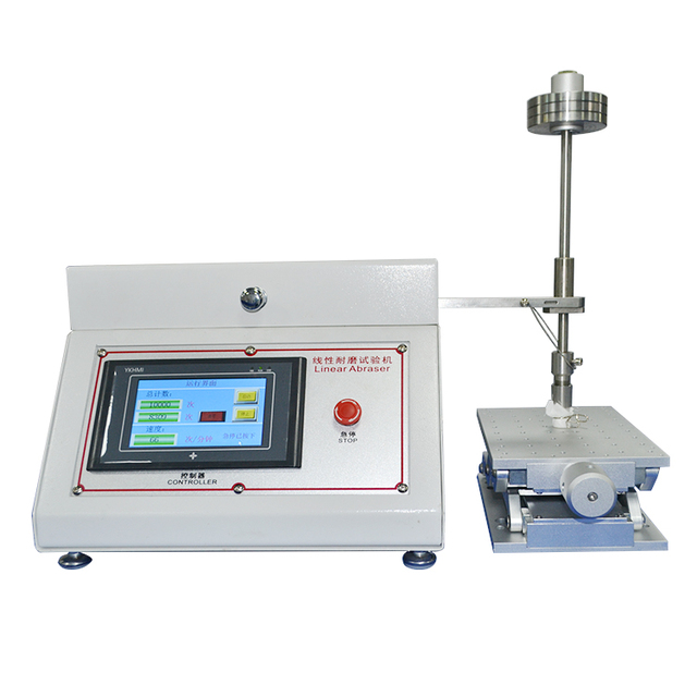 Taber 5750 Linear Abrasion Tester Wear Resistance Scratch Resistance Tester Dry and Wet Abrasion Test Rubbing Fastness Tester