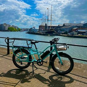 Bicicleta eléctrica de carga GEOBYKE personalizada, bicicleta eléctrica de carga de 48V <span class=keywords><strong>y</strong></span> 250W, la mejor bicicleta eléctrica de carga - Product Image 2