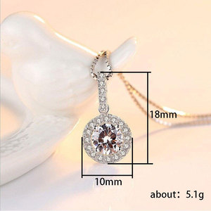 Collana con Ciondolo a Disco Rotondo per Donne, Design Circolare Semplice, Collana da Indossare Quotidianamente - Product Image 5