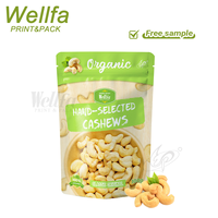 Op maat gemaakte logo milieuvriendelijke PE mono materiaal notenverpakking gedroogd fruit losse zak bovenrits staande pouch