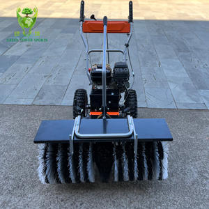 Balayeuse à gazon Portable à 4 temps de 6,5 cv, puissance à essence, terrain de Football, Court de Tennis, équipement de nettoyage de l'herbe artificielle, balayeuse à neige - Product Image 2