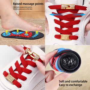 Terapia magnetica solette per massaggio plantare piedi da uomo facile da bloccare senza lacci per <span class=keywords><strong>scarpe</strong></span> per bambini e <span class=keywords><strong>scarpe</strong></span> da ginnastica per adulti - Product Image 3