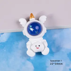 Nuevos accesorios <span class=keywords><strong>de</strong></span> resina ecológicos DIY funda <span class=keywords><strong>de</strong></span> teléfono móvil parche dibujos animados astronauta Galaxy Guardian Kawaii arte tema teléfono móvil - Product Image 6