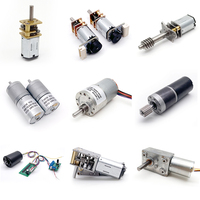 Moteur à courant continu à balais N20 N30 555 775, 2,4 V, 5 V, 6 V, 12 V, 24 V, 12 mm, 20 mm, 25 mm, 37 mm, moteur à engrenages économique, fournisseur TT