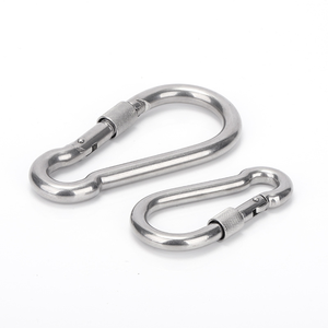 O Novo DIN5299 Aço Inoxidável Em Forma de Pêra Fivela Com Olho Carabina Gancho Com Olho - Product Image 2