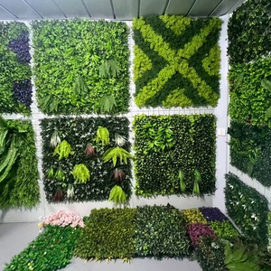 Boxwood แผ่นผนังหินเทียมเทียมเหมือนจริง UV สำหรับตกแต่งกล่องแม่พิมพ์กุหลาบเถา<span class=keywords><strong>สี</strong></span><span class=keywords><strong>เขียว</strong></span> - Product Image 6