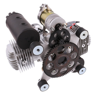 Motor de Gasolina para <span class=keywords><strong>Parapente</strong></span> DLE170ML de Dos Cilindros, Refrigeración por Aire Natural, Ultraligero, Versión de Arranque Eléctrico - Product Image 2