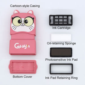 <span class=keywords><strong>Tampon</strong></span> <span class=keywords><strong>encreur</strong></span> personnalisé en caoutchouc <span class=keywords><strong>pour</strong></span> vêtements d'enfants, motif dessin animé, étanche, inaltérable, <span class=keywords><strong>pour</strong></span> la maternelle, 27x9mm, avec <span class=keywords><strong>tampon</strong></span> <span class=keywords><strong>encreur</strong></span> - Product Image 6