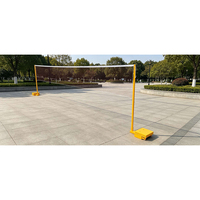 Poteau de filet de badminton lesté de haute qualité, portable et stable, pour compétition et entraînement