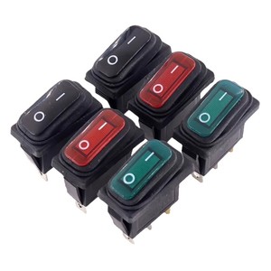 Pinch KCD3 Rocker <b>Switch</b> 3-Pin 15A 250V IP65 <b>Waterproof</b> On Off Boat Type - Product Image 4