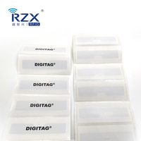 Muestra Gratuita de Etiquetas de Seguridad RFID UHF para Parabrisas de Automóviles, Etiquetas Adhesivas Pasivas UHF Alien H10 9654 para Rastreo de Vehículos