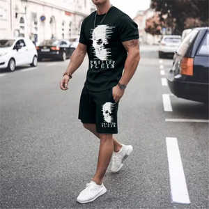 Ensemble de survêtement pour homme YX YRFS-8803 2025, vêtements de sport d'été, décontracté, grande taille, séchage rapide, respirant, léger, numérique - Product Image 4