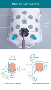 Simulador Laparoscópico Caixa de Treinamento em Laparoscopia Simulação Médica com Gravação e Kit de Sutura para Treinamento em Laparoscopia - Product Image 3