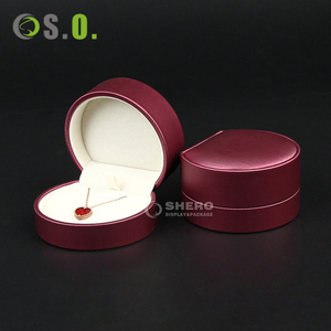 Elegant Half Round Pu Jewelry Gift <b>Box</b> Set For Jewelry Display And Packaging In Retail Jewelry Shops for Jewelry <b>Storage</b> - Product Image 6