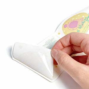 Etichetta Adesiva Rotonda Lucida Personalizzata con Nome del Marchio Privato Stampato in Vinile per Uso Artigianale - Product Image 4