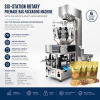 Machine d'emballage automatique pour petits sachets de noix de macadamia, machine d'emballage Doypack, machine de pesage et de remplissage pour noix