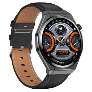 Montre connectée HK5 ronde AMOLED avec boussole, NFC, appels Bluetooth, suivi GPS, répondre aux appels, étanche IP67 avec Chat GPT - Product Image 4