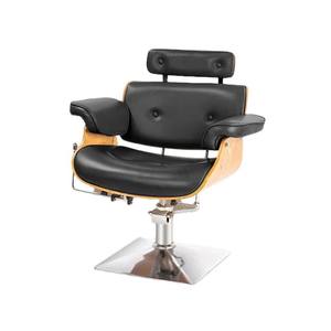Trendy High-End Hair Salon Chair Height-Adjustable <b>Reclining</b> Swivel Perfor - Product Image 1