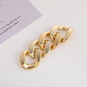 Sac de couleur personnalisé, chaînes en plastique torsadées décoratives, chaîne de sac acrylique, chaîne acrylique pour sacs à main/collier - Product Image 3