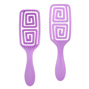 Brosse démêlante en plastique de massage <span class=keywords><strong>rose</strong></span> de bonne qualité pour le cuir chevelu - Product Image 1