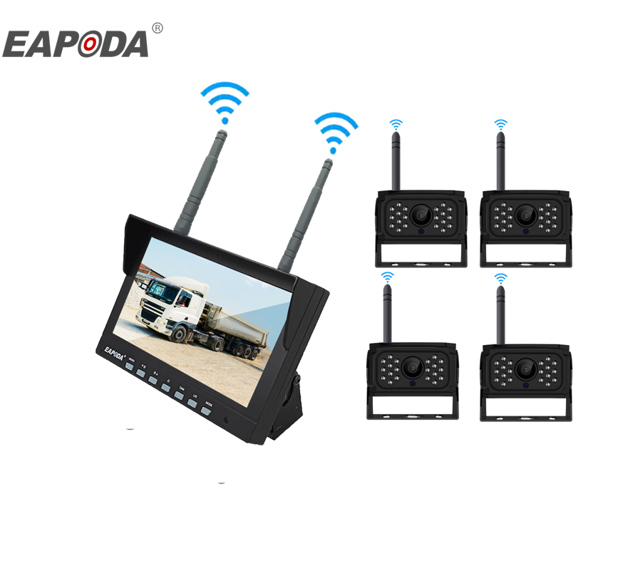 หน้าจอ7'' + กล้อง4ตัว