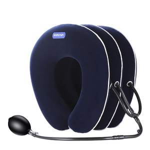 Dispositif de traction cervicale gonflable Zhuochen, soutien du cou, oreiller cervical, utilisation à domicile, vente en gros du fabricant - Product Image 1