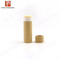 Envase de Cartón Ecológico Personalizado para Desodorante en Barra, Bálsamo Labial, Biodegradable, de Cartón, para Cosméticos