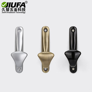 Jiufa Zinc Alloy Robe Hook Polished Stainless Steel Single Wall <b>Mount</b> Modern Design For Bathroom Door Use - Product Image 3