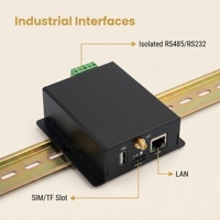 Gateway de Bajo Costo con Ubuntu 24.04 Linux, LoRa/4G LTE/WiFi, Aislamiento RS485 RS232, Entrada de Voltaje 9-36V, IoT Modbus RTU