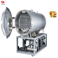 DZJX 150kg 200kg 300kg Compressé Petit Lyophilisateur Industriel pour Cubes de Bac à Lait Bouchage Plateau Lyophilisateur