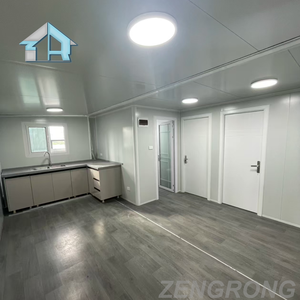 20 <span class=keywords><strong>feet</strong></span> 37 mét vuông mở rộng thép <span class=keywords><strong>container</strong></span> prefab mô-đun gia đình văn phòng nhà Bảng điều khiển bánh sandwich cho văn phòng xây dựng phòng ngủ - Product Image 3