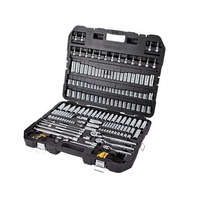 Proveedor de Herramientas y Equipos para Taller, Juego de Herramientas de 192 Piezas de Cromo Vanadio con Llave de Vaso de Trinquete para Mecánico de Automóviles