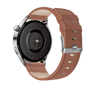 Pulsera de cuero para Huawei <span class=keywords><strong>Watch</strong></span> 4 <span class=keywords><strong>Pro</strong></span> para Huawei <span class=keywords><strong>Watch</strong></span> <span class=keywords><strong>GT3</strong></span> <span class=keywords><strong>Pro</strong></span> <span class=keywords><strong>46mm</strong></span> pulsera de repuesto 22mm correa de reloj inteligente - Product Image 3