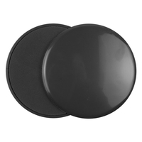 Disques de glisse ABS Beauchy pour exercices de fitness et yoga, noirs, personnalisés pour MKAS 2020