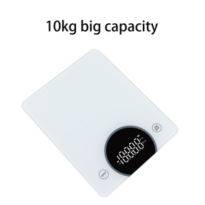 Hàng hóa lớn hơn Thiết kế mới 10kg xách tay thông minh kỹ thuật số đo quy mô thủy tinh thực phẩm Trọng lượng quy mô với LED hiển thị cho nhà <span class=keywords><strong>b</strong></span>ếp sử dụng - Product Image 3