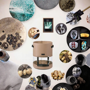 Sacs <span class=keywords><strong>de</strong></span> culture pour plantes en feutre non tissé écologiques TAK Custom Gallon avec fenêtre visible et poignées - Product Image 6