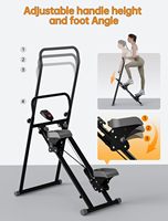 Appareil de fitness multifonction RS pour l'escalade intérieure, simulateur de marche d'escalier, machine d'escalade domestique, équipement de fitness pour la maison